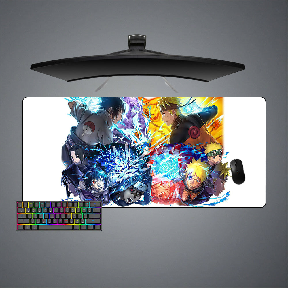 Allleftout Naruto Ninja Techniques Design M-Xxl Size Gaming Mouse Pad, Computer Desk Mat
