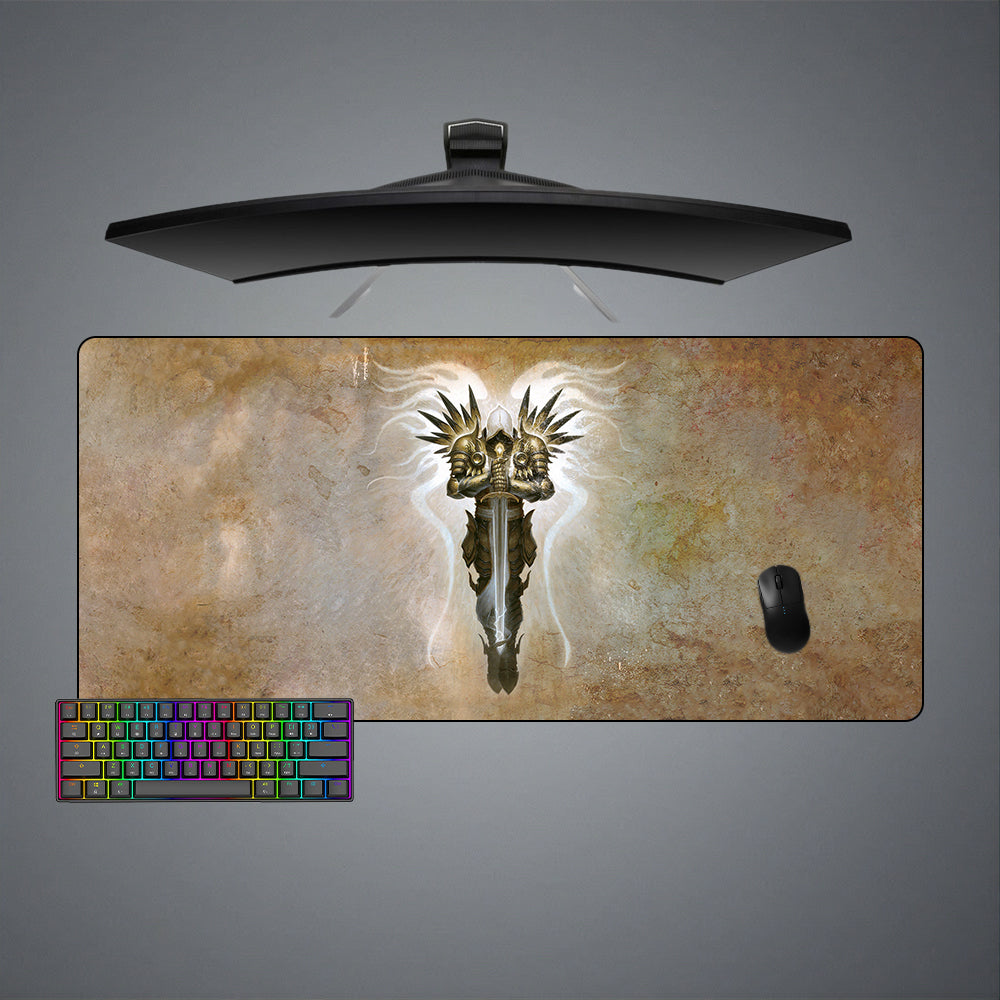 Allleftout Diablo Angel Design M-Xxl Size Gaming Mouse Pad, Computer Desk Mat