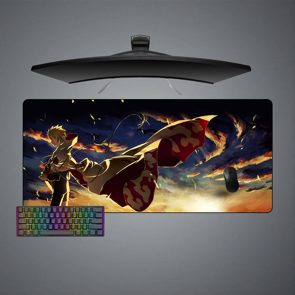 Allleftout Naruto Alone Design M-Xxl Size Gaming Mouse Pad, Computer Desk Mat