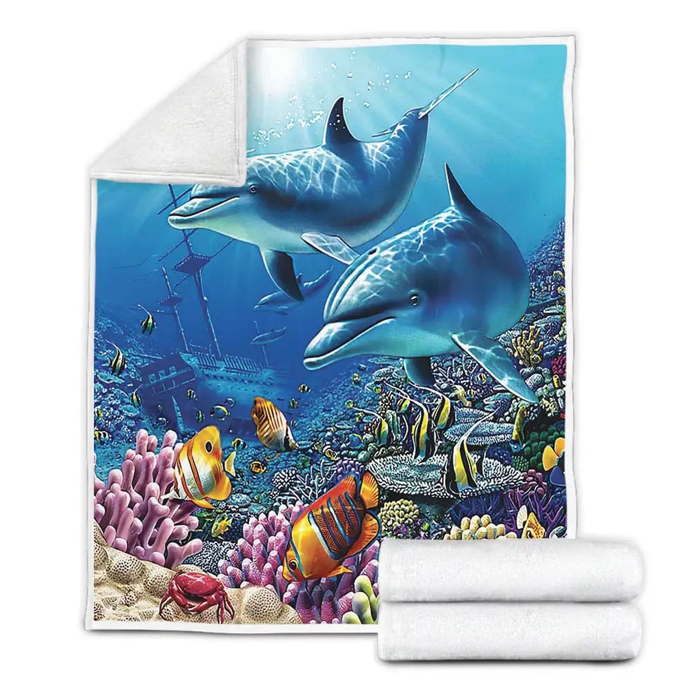 Dolphin Fleece Blanket Perfect 