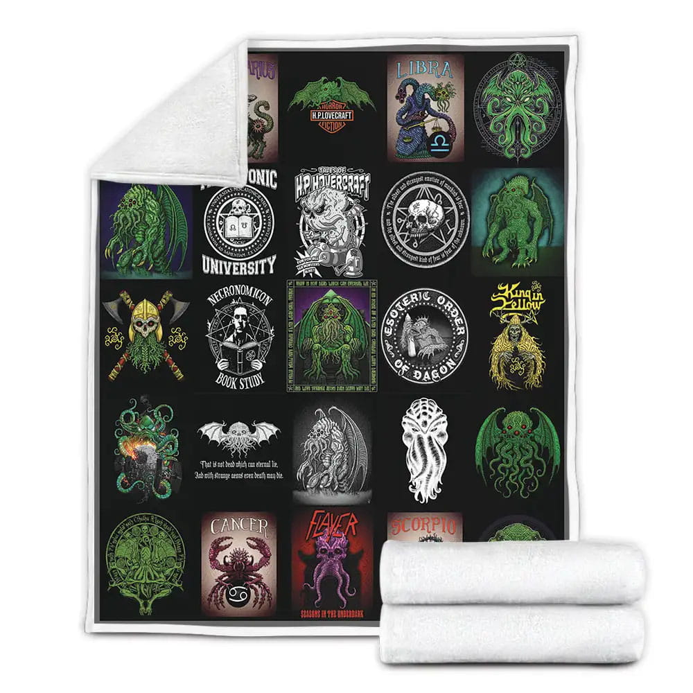 Cthulhu Fleece Blanket Perfect 