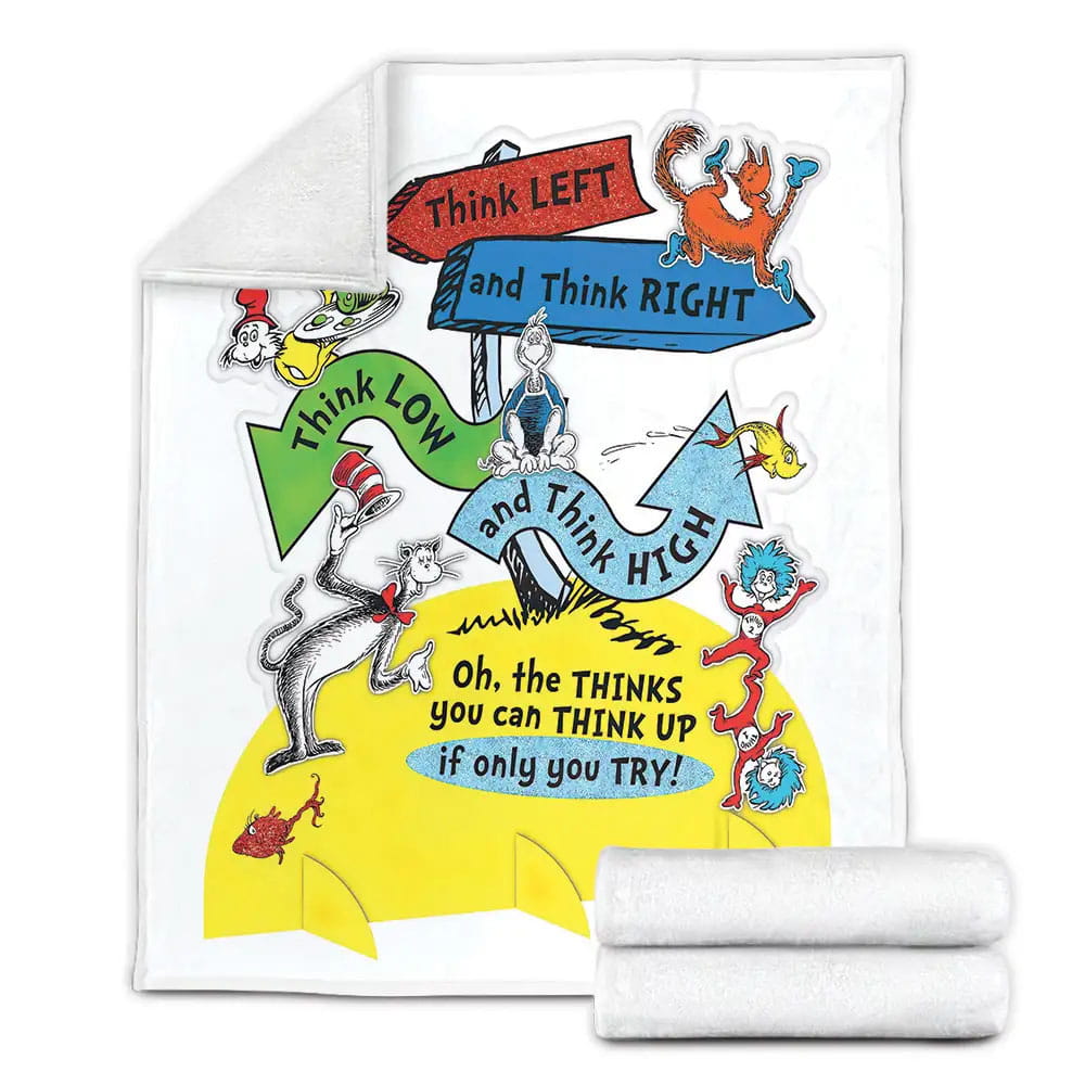 Dr.Seuss Fleece Blanket Perfect 