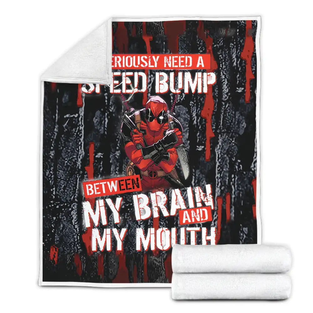 Deadpool Fleece Blanket Perfect 