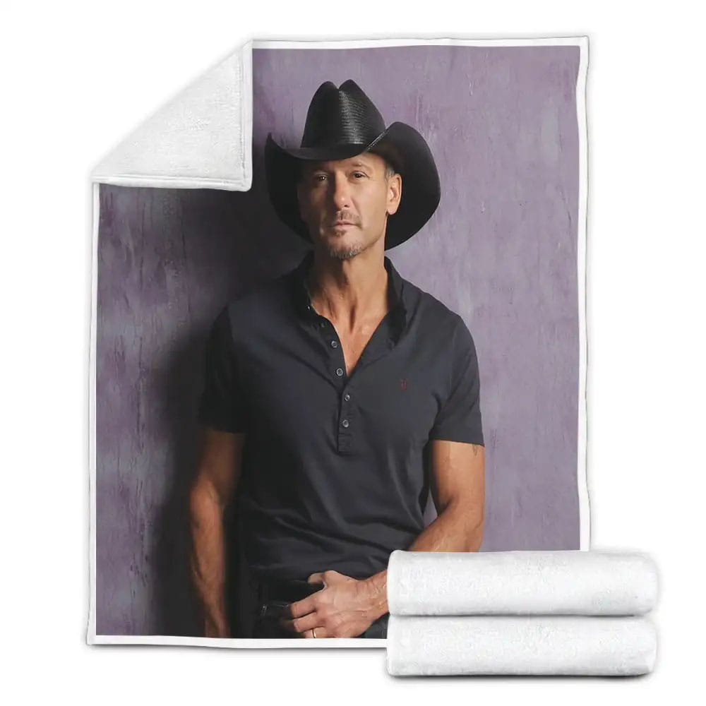 Tim Mcgraw Fleece Blanket Perfect 