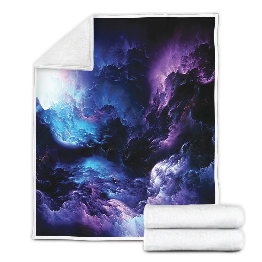 Sky Galaxy Fleece Blanket Perfect 