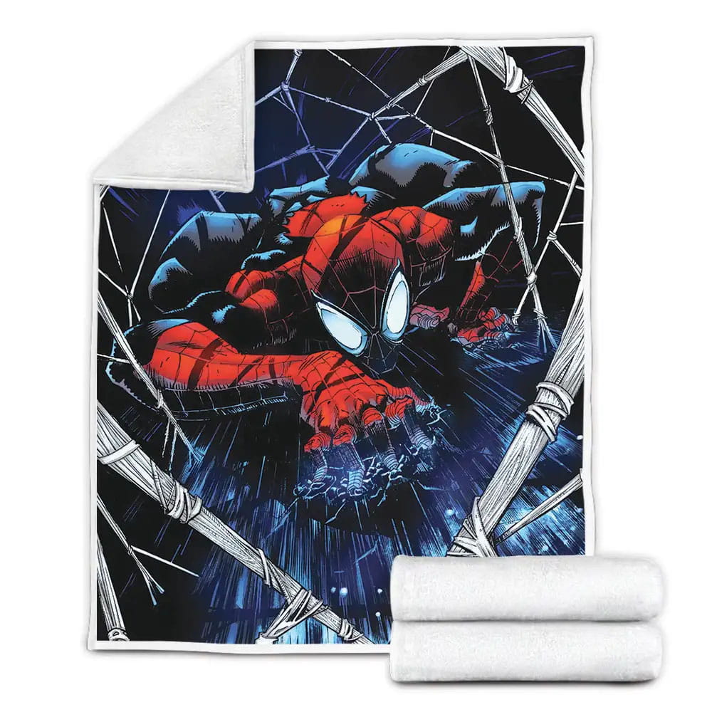 Spider Man Fleece Blanket Perfect 