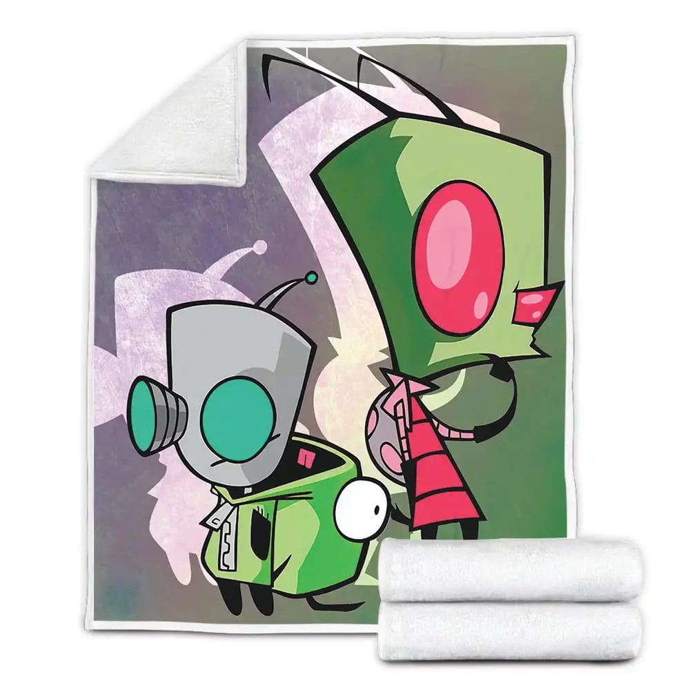 Invader Zim Fleece Blanket Perfect 