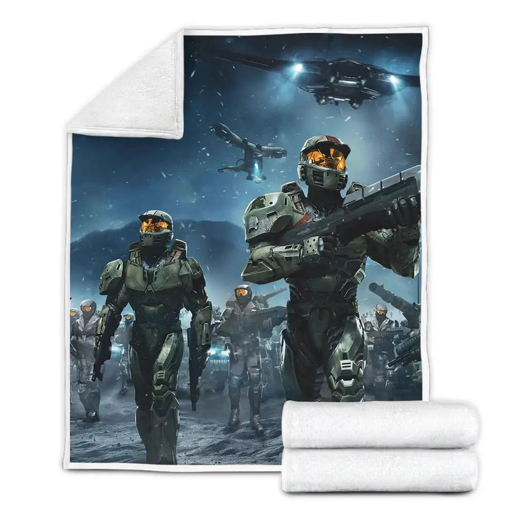 Halo Armys Fleece Blanket Perfect 