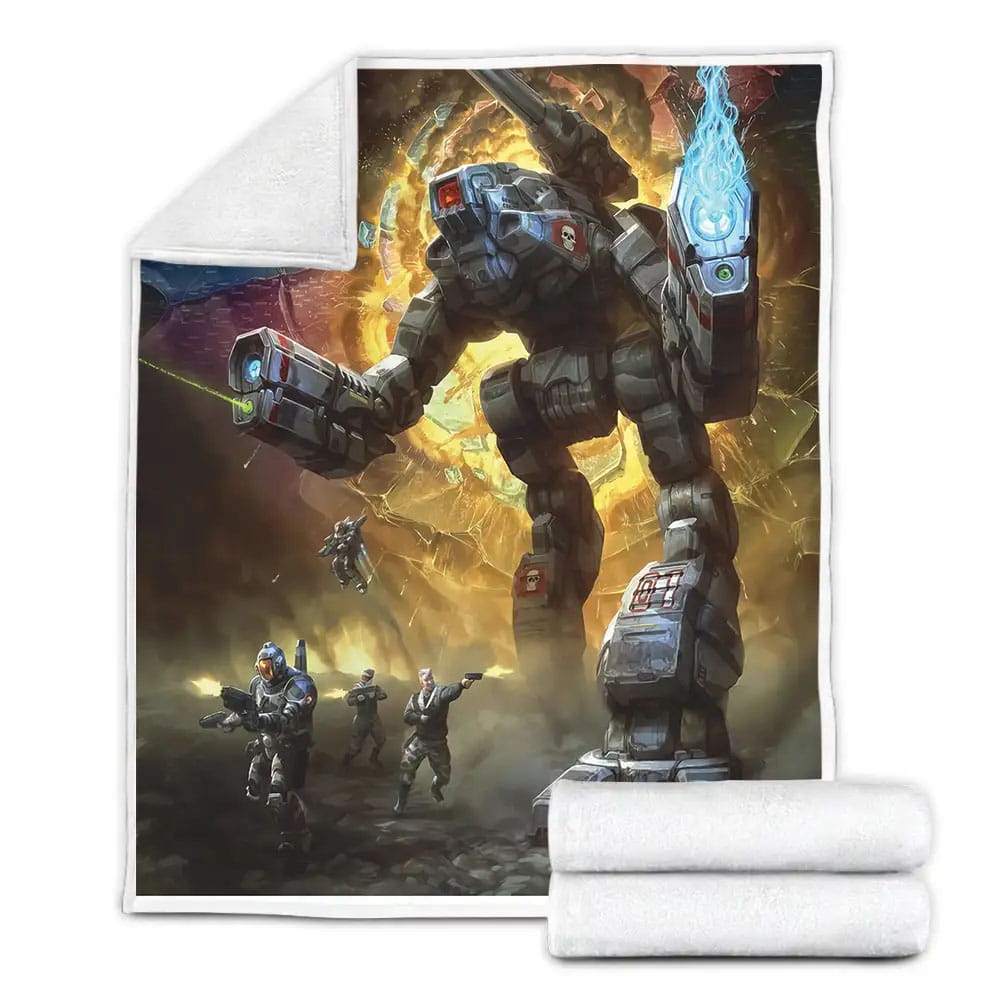 Battletech Fleece Blanket Perfect 
