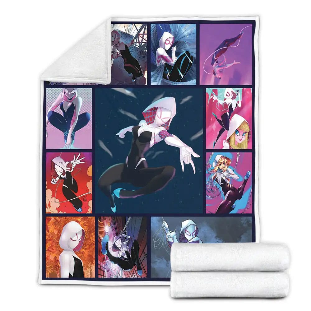 Spider Gwen Fleece Blanket Perfect 