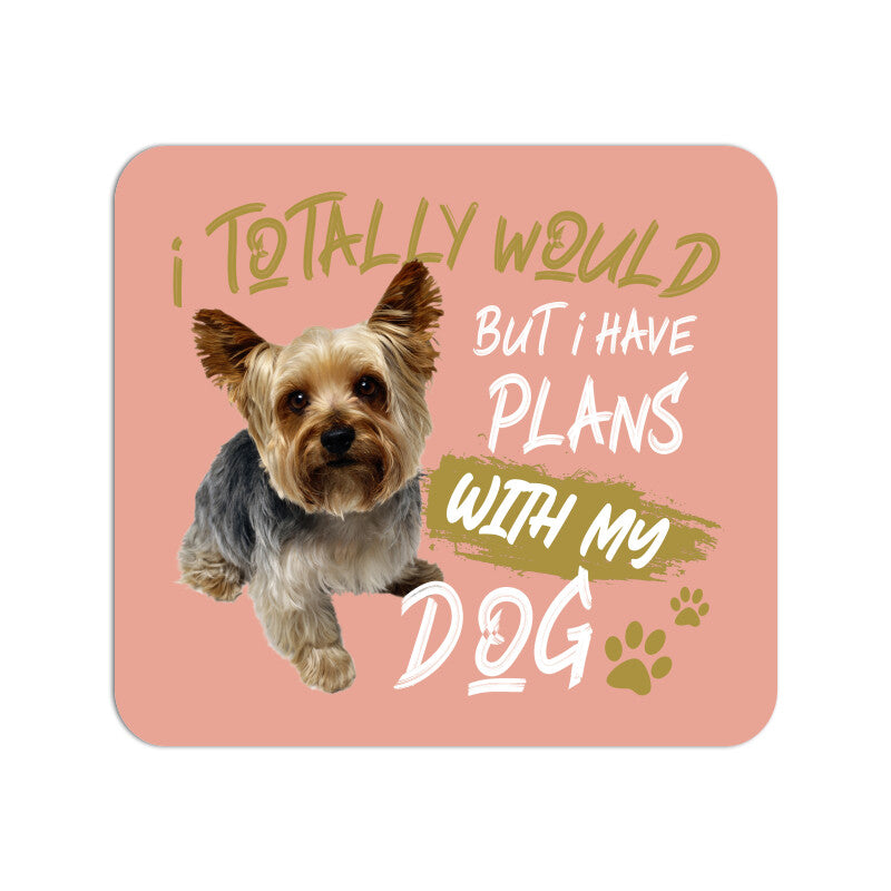 Allleftout Busy Yorkie Mouse Pad