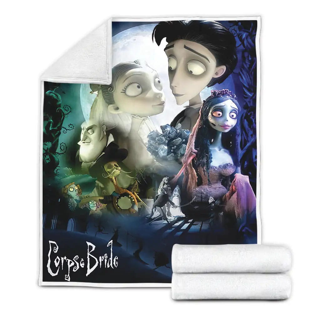 Corpse Bride Fleece Blanket Perfect 