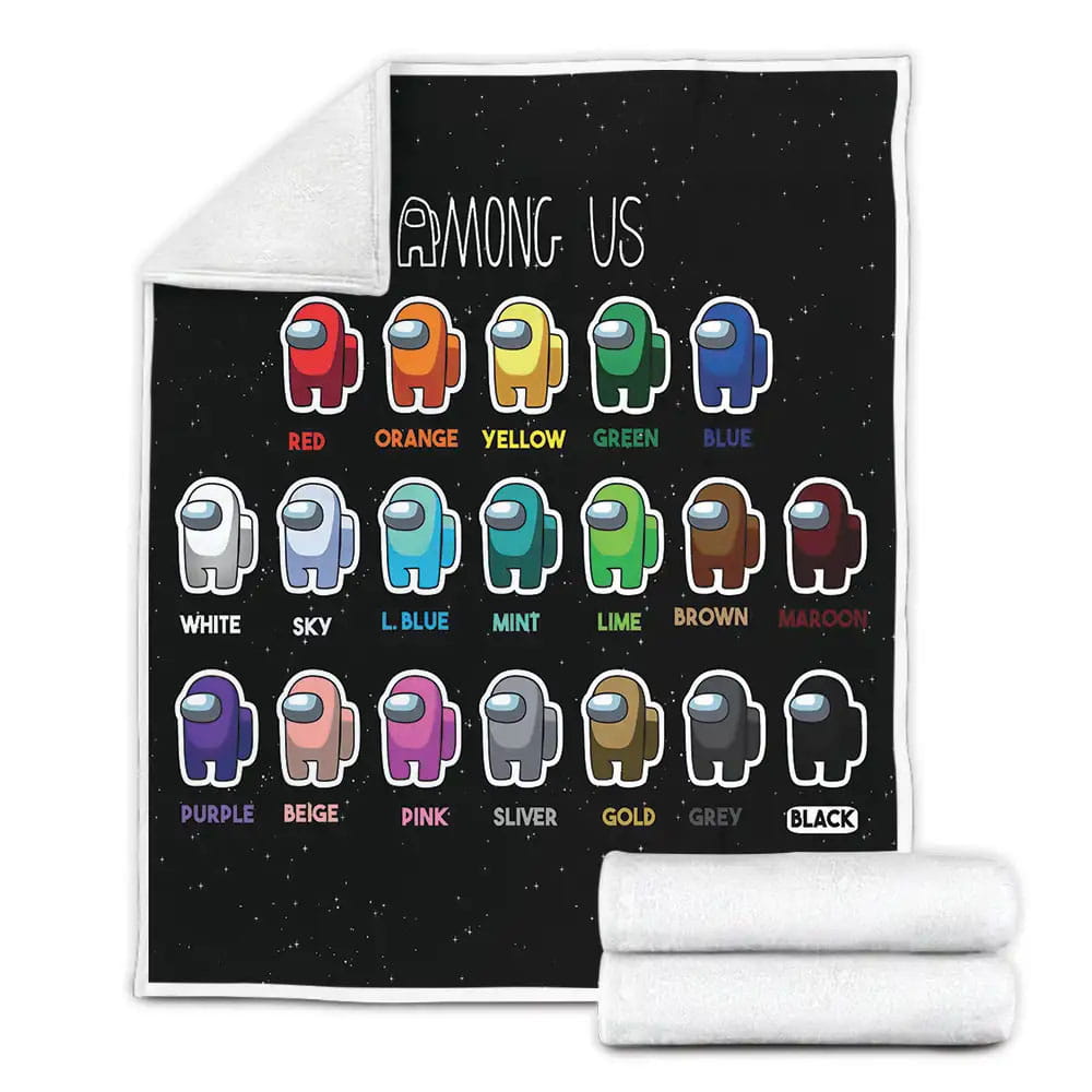 All Among Us Fleece Blanket Perfect 