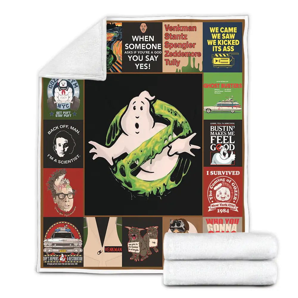 Ghostbusters Fleece Blanket Perfect 