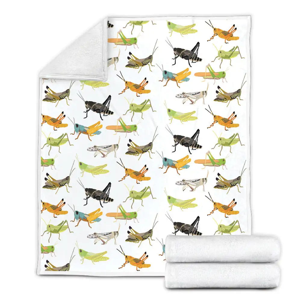 Grasshoppers Fleece Blanket Perfect 