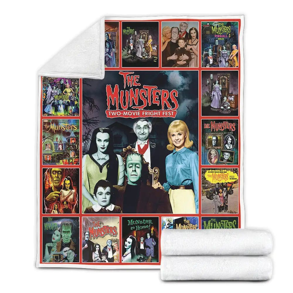 The Munsters Fleece Blanket Perfect 