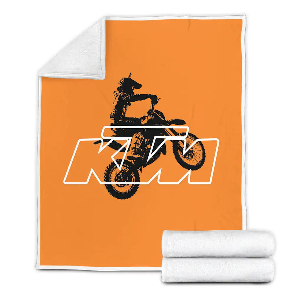 Ktm Fleece Blanket Gift For Wife Husband Besties