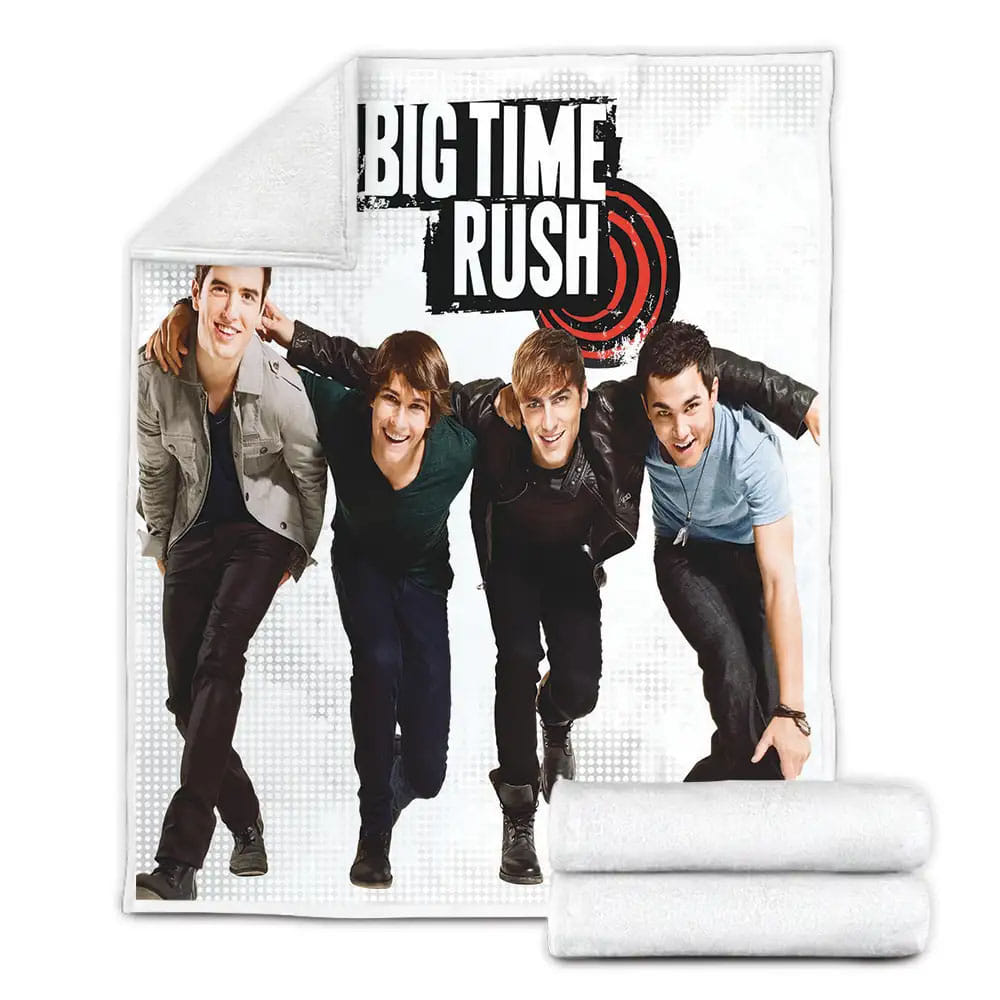 Big Time Rush Fleece Blanket Perfect 