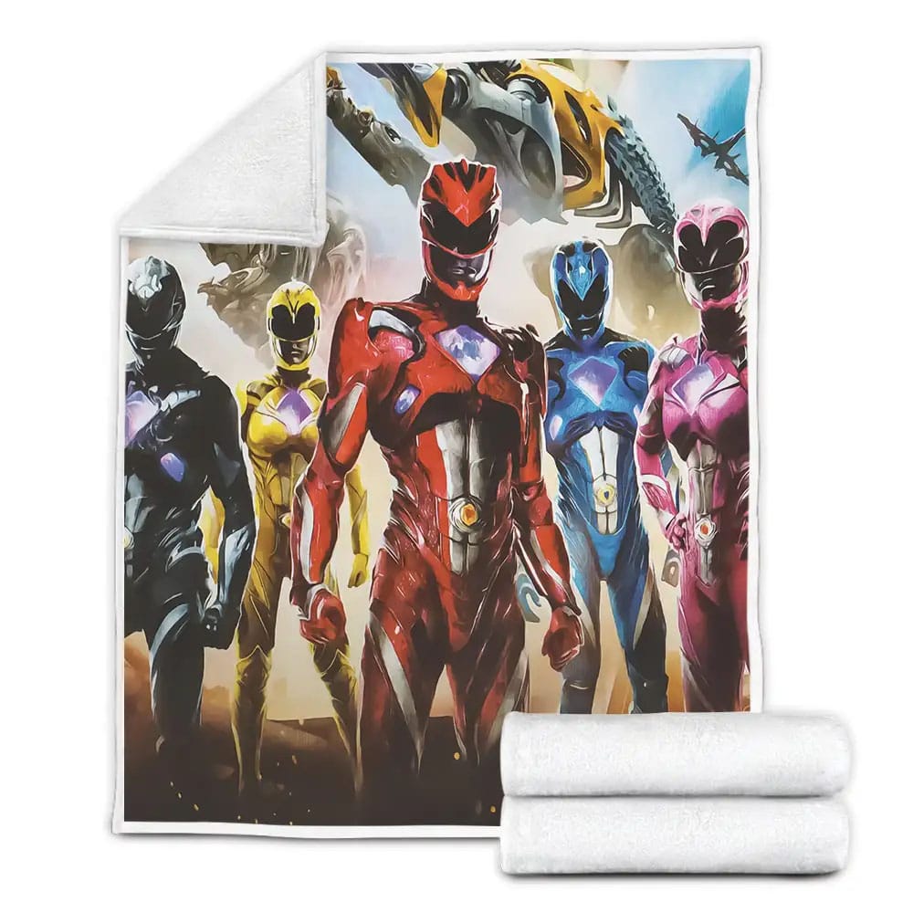 Power Rangers Fleece Blanket Perfect 