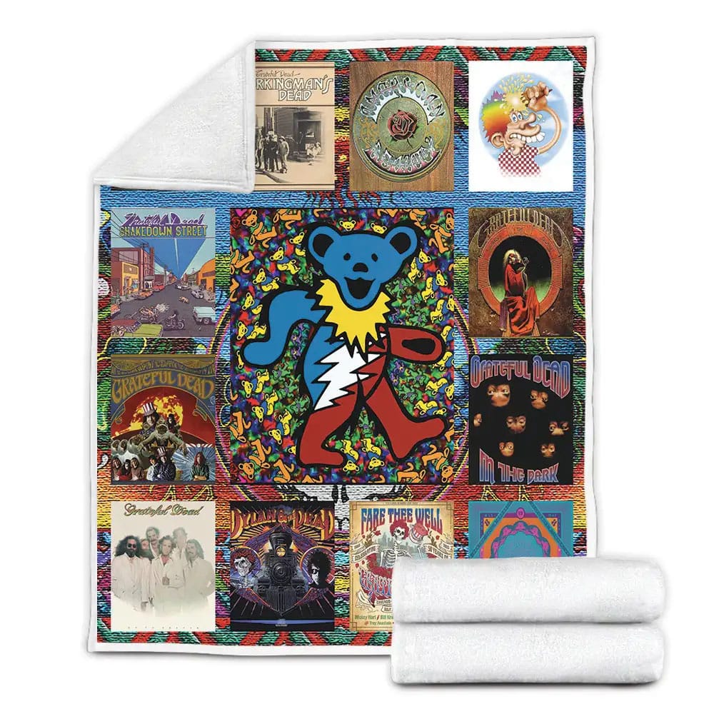 Grateful Dead Fleece Blanket Perfect 