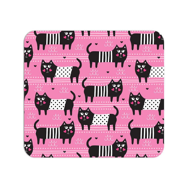Allleftout Rosie Posie Kitty Mouse Pad
