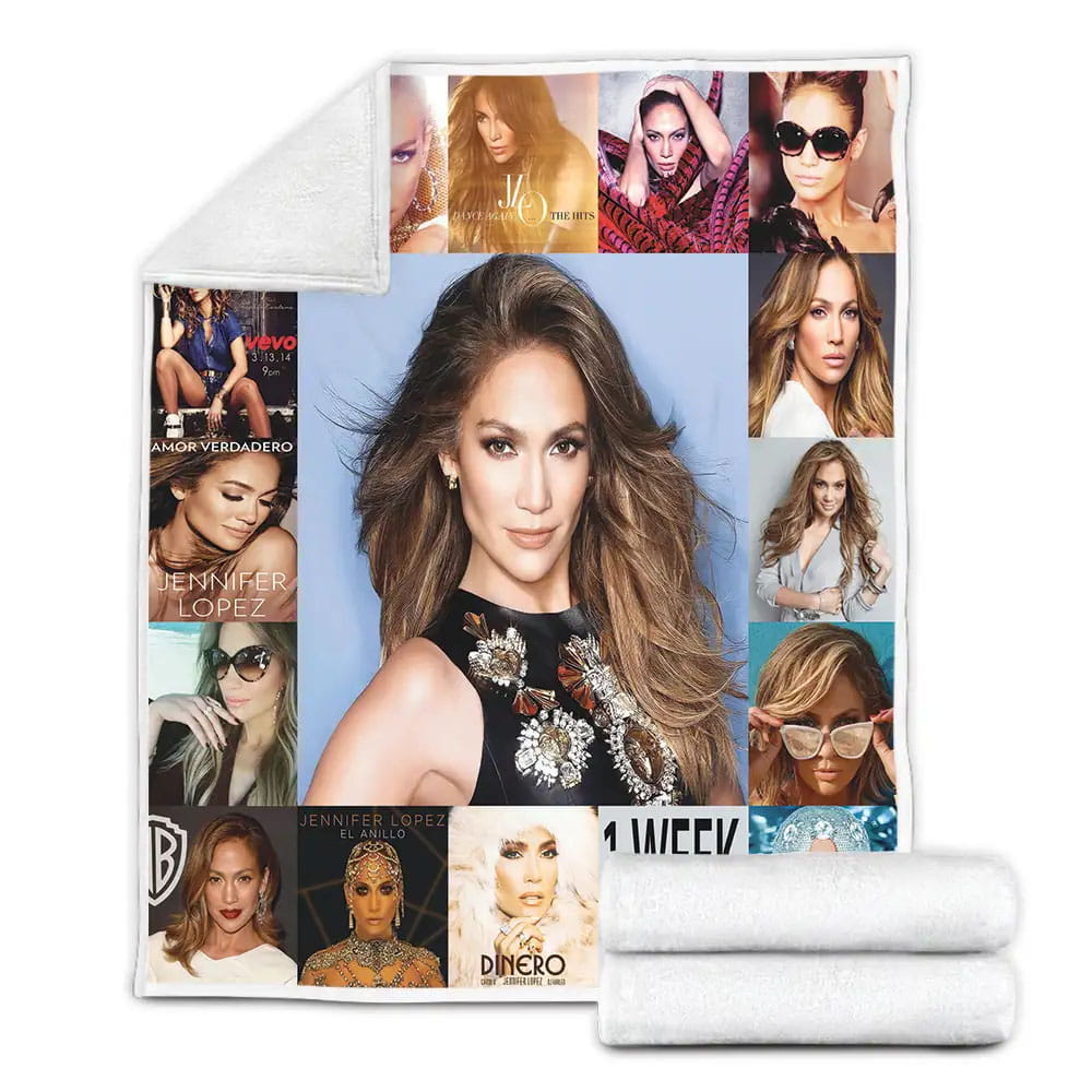 Jenifer Lopez Fleece Blanket Perfect 