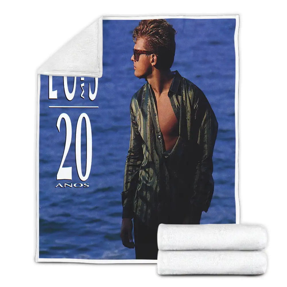 Luis Miguel 20 Fleece Blanket Perfect 
