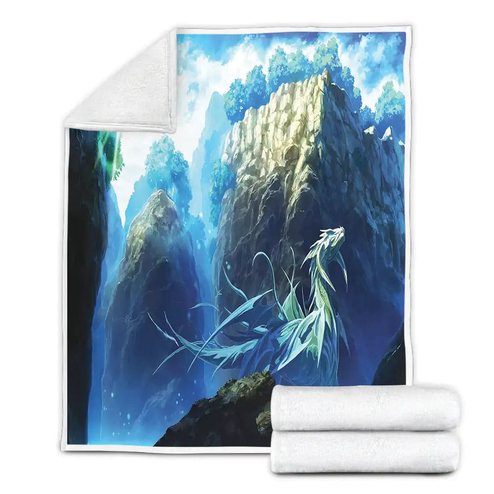 Nature Scenery Fleece Blanket Perfect 
