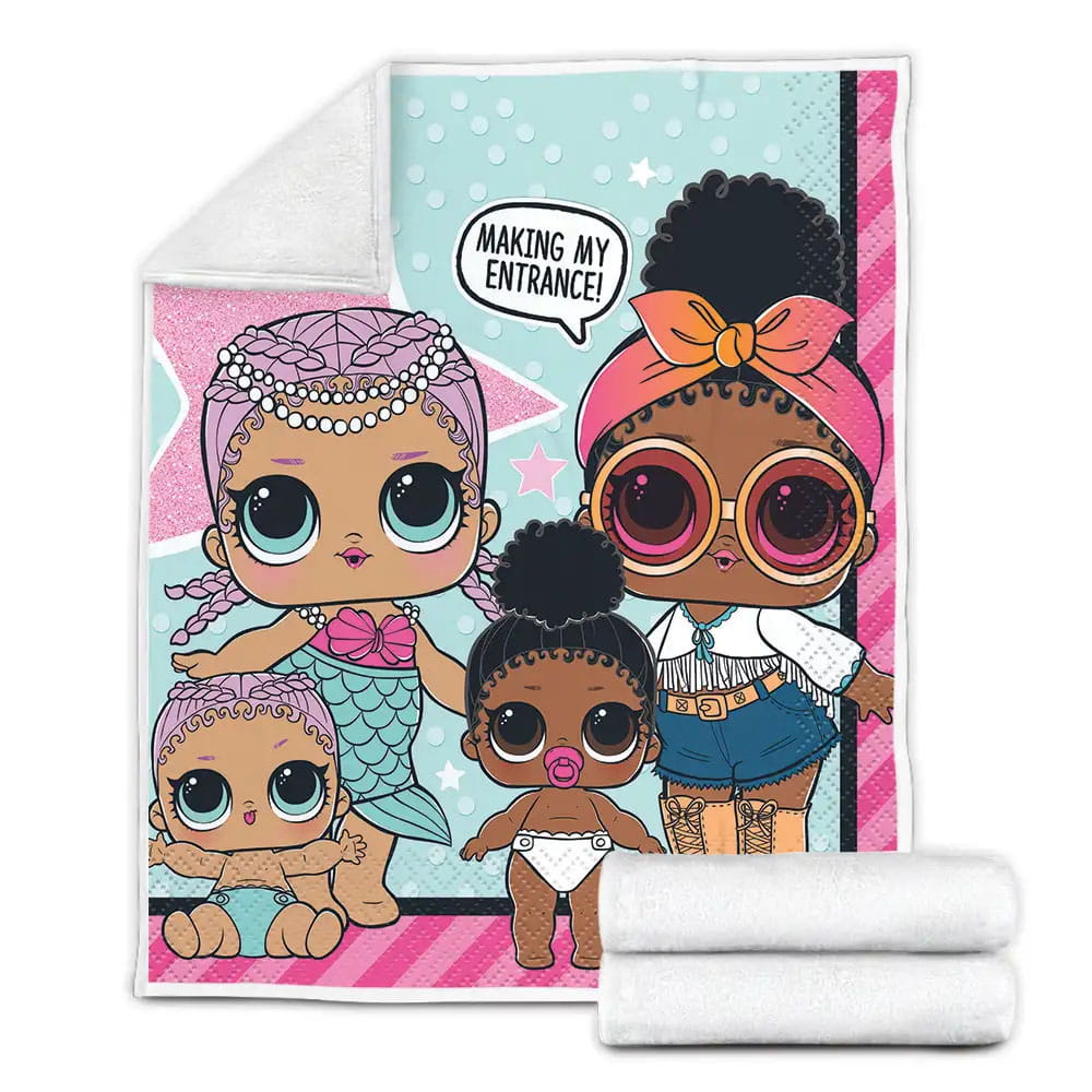 L.O.L Surprise Fleece Blanket Perfect 