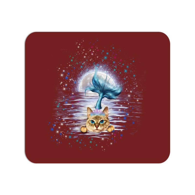 Allleftout Little Meowmaid Cat Mouse Pad