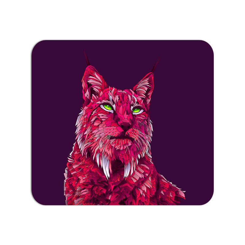 Allleftout Roar Of The Fuchsia Lion Mouse Pad