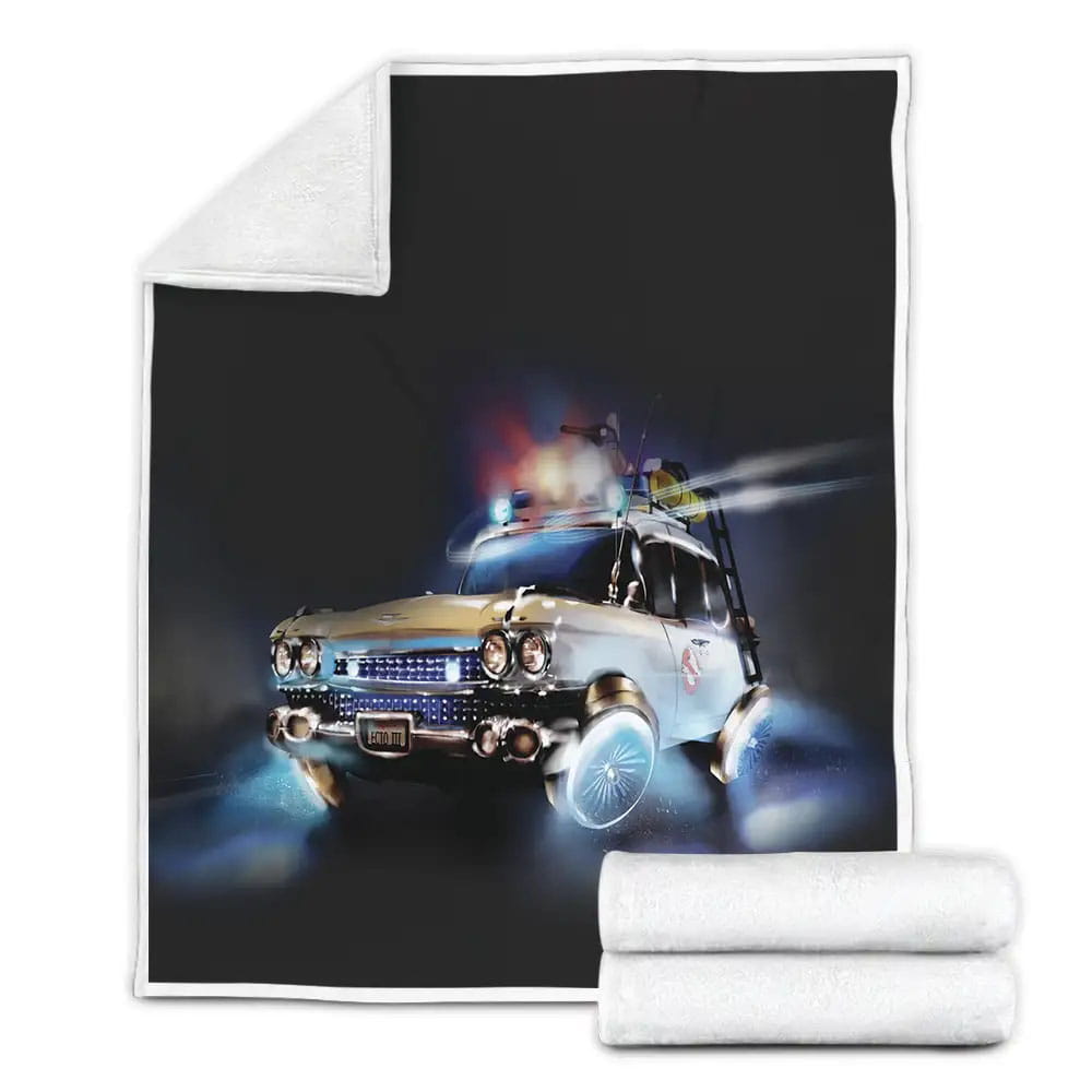 Ecto Ghostbusters Fleece Blanket Perfect 