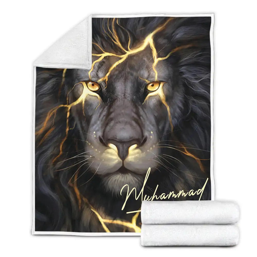 Muhammad Fleece Blanket Gift For Wife Husband Besties
