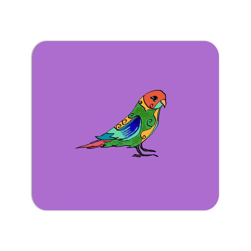 Allleftout Pretty Jandaya Parakeet Mouse Pad