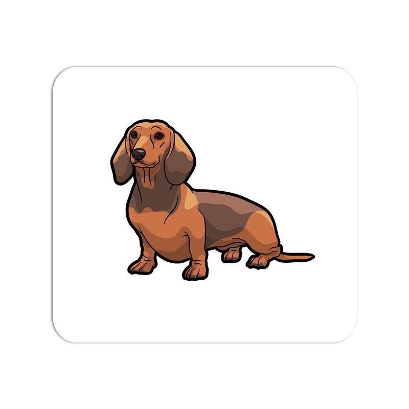 Allleftout Dash Dash Dachshund Mouse Pad