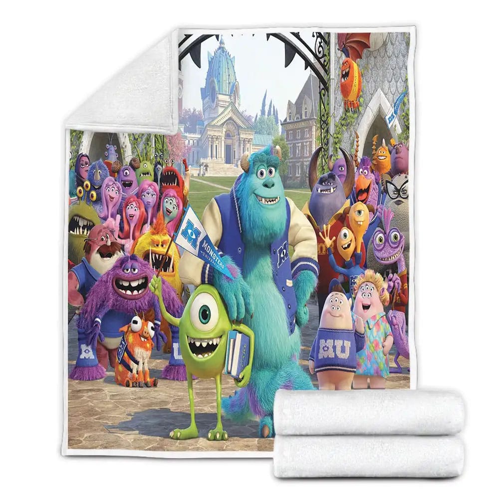 Monster University Fleece Blanket Perfect 