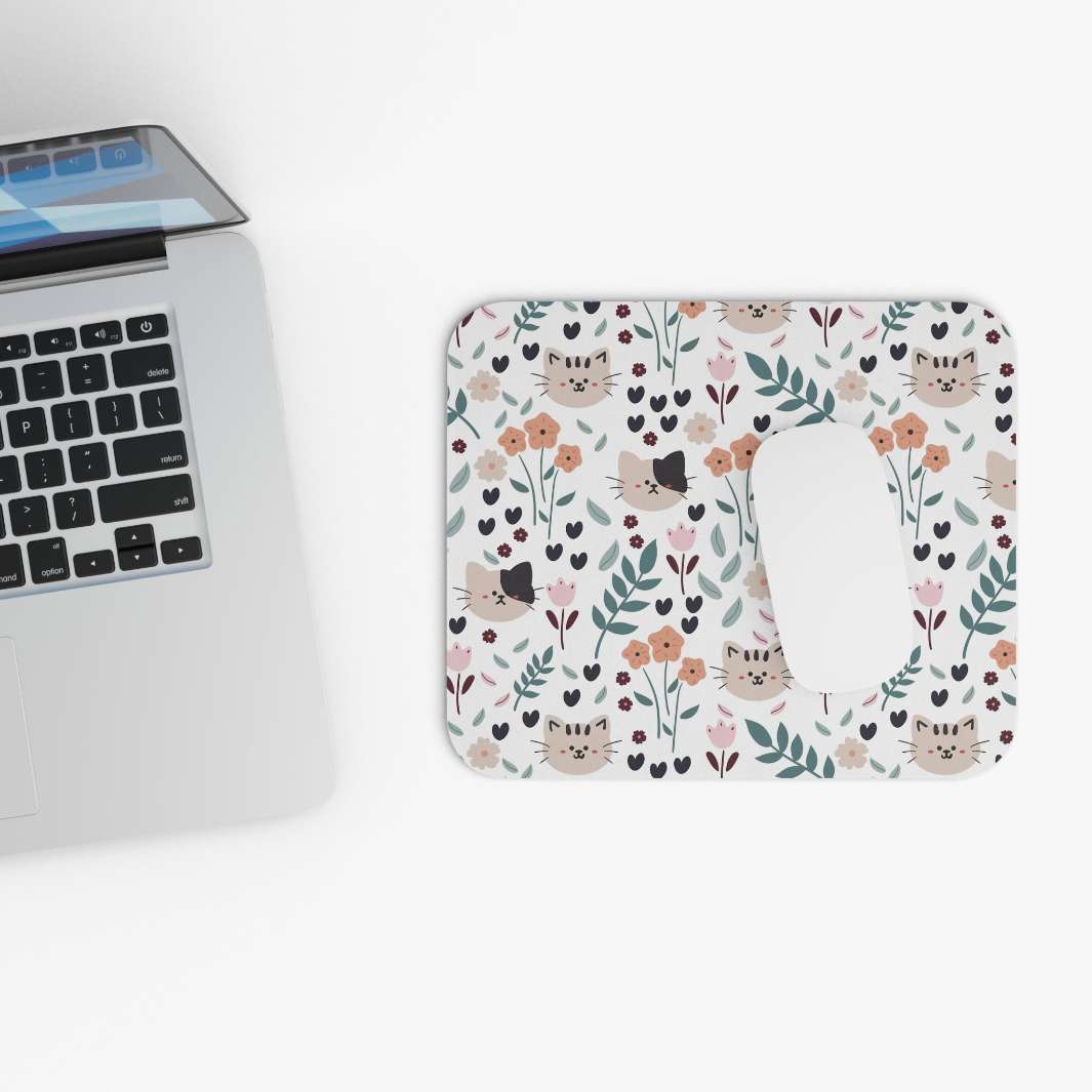 Allleftout Springtime Kitty Mouse Pad