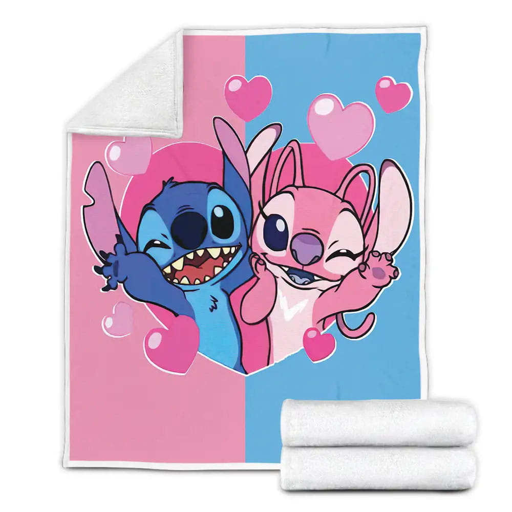 Lilo And Stitch Fleece Blanket Perfect 