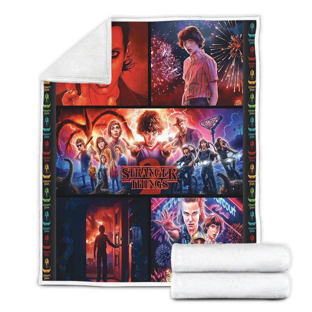 Stranger Things Fleece Blanket Perfect 