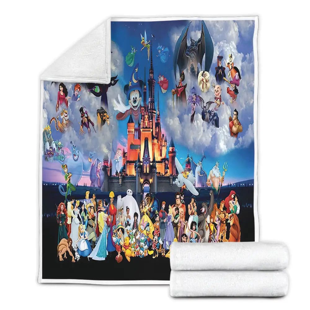 Disney Villains Fleece Blanket Perfect 