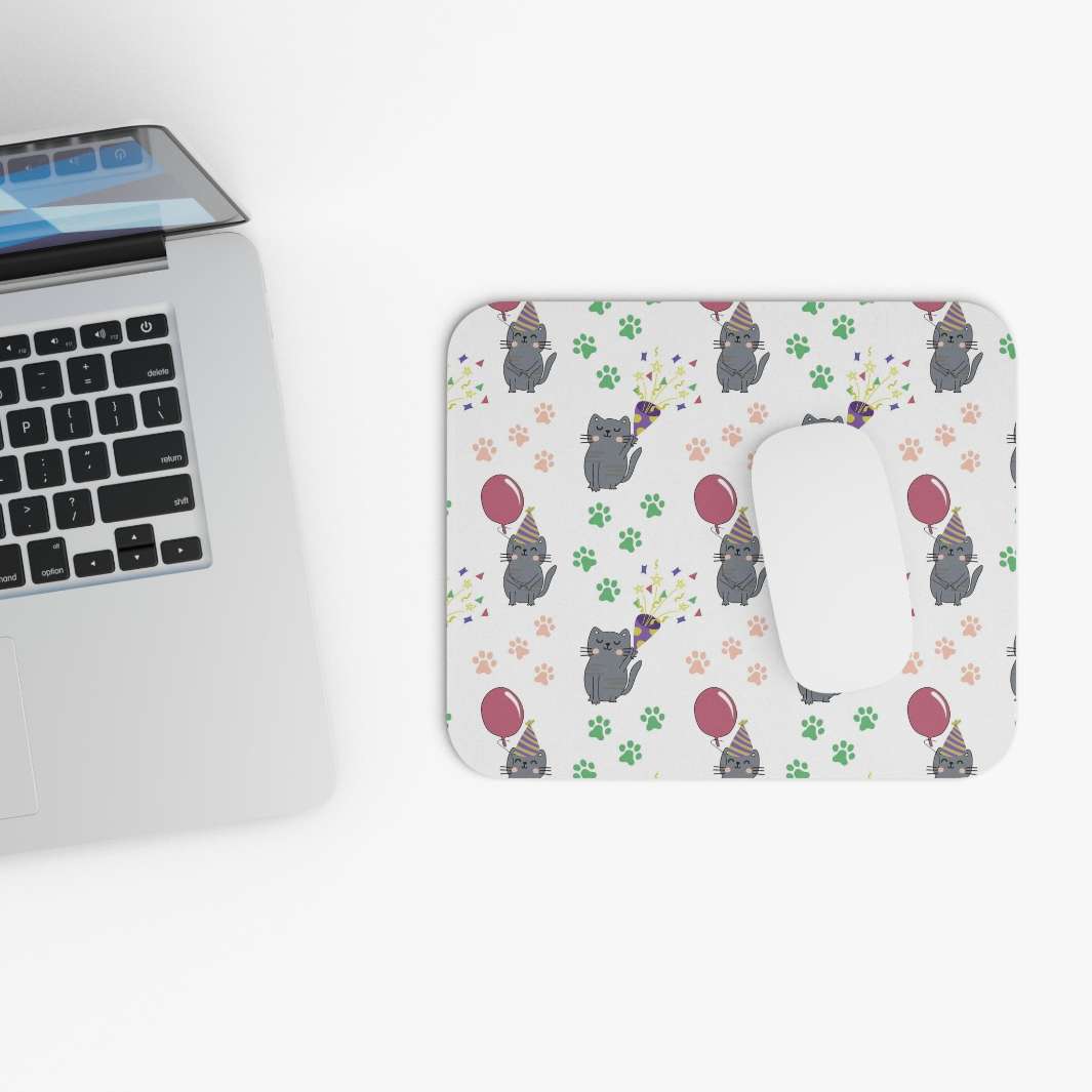 Allleftout Party Cat Mouse Pad