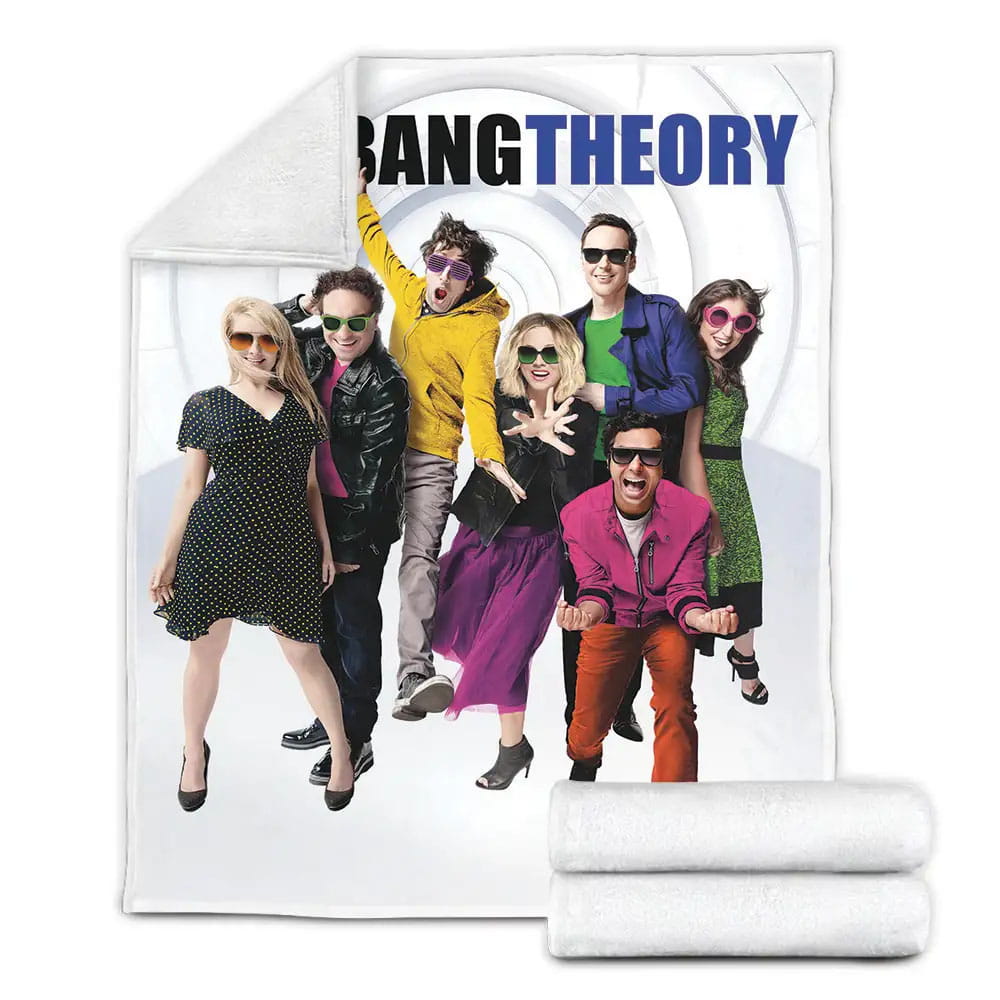 Big Bang Theory Fleece Blanket Perfect 