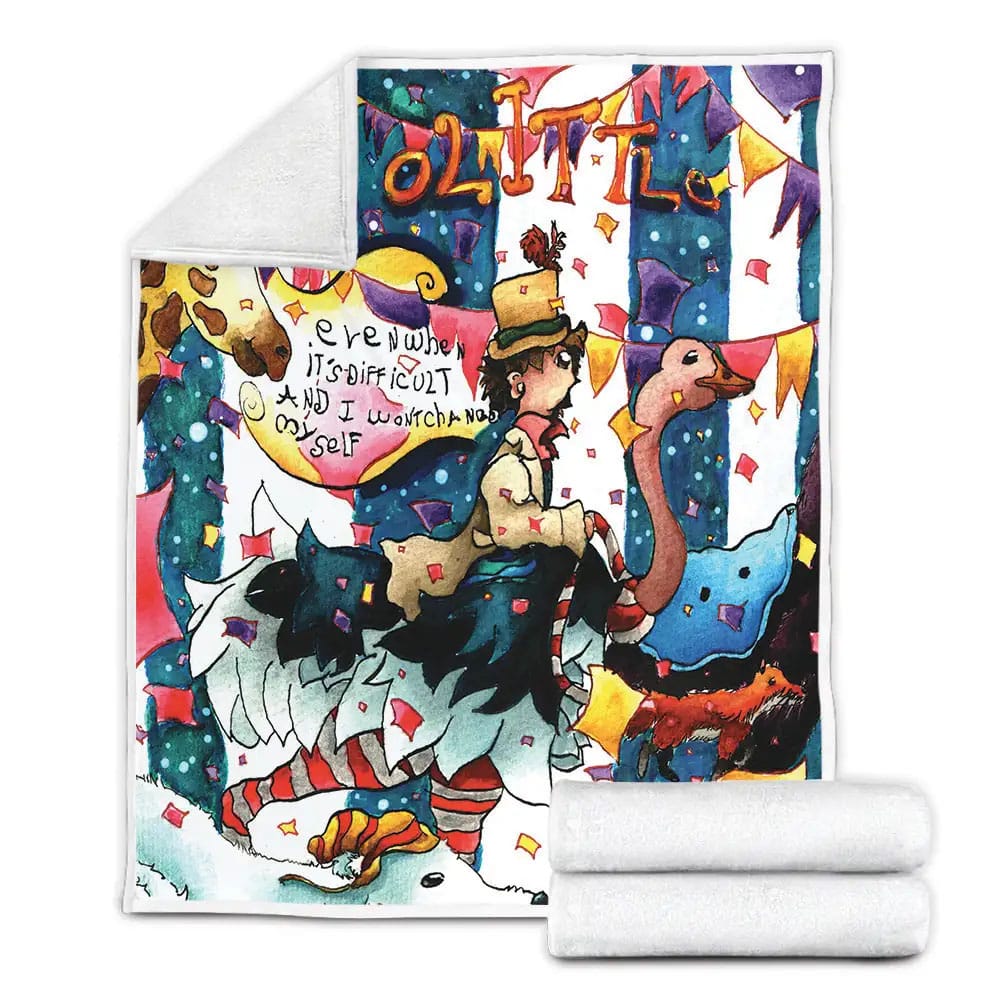 Dolittle Movie Art Fleece Blanket Perfect 