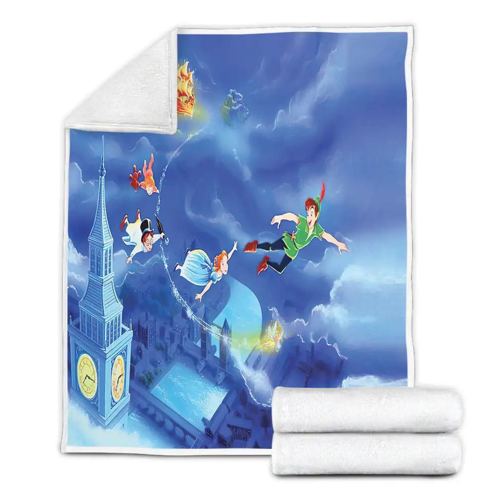 Disney Peter Pan Fleece Blanket Perfect 