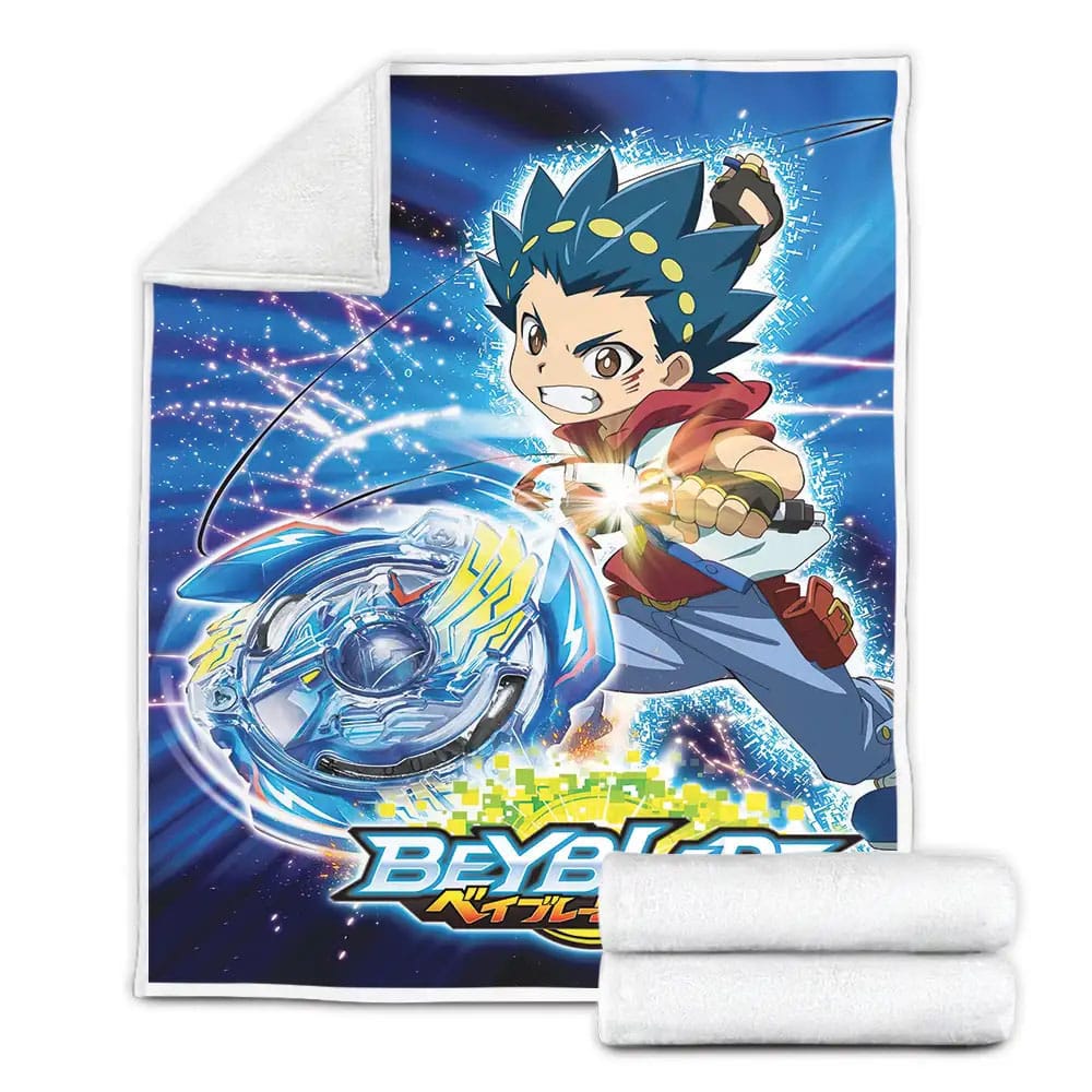 Beyblade Movies 3D Fleece Blanket Perfect 