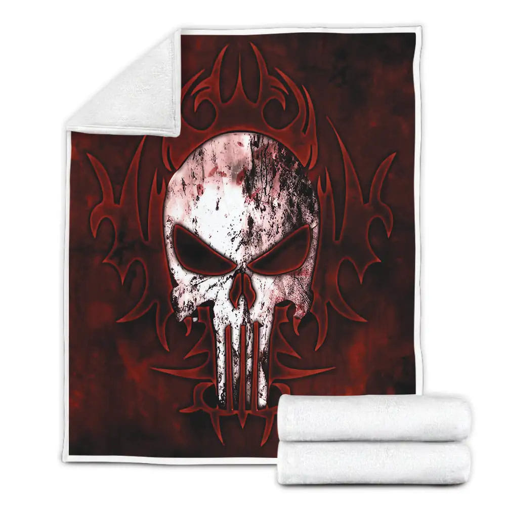 The Punisher Cool Fleece Blanket Perfect 