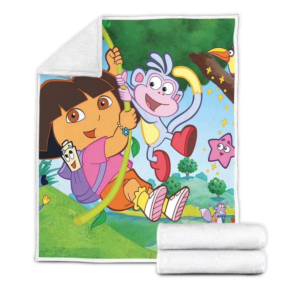 Dora The Explorer Fleece Blanket Perfect 
