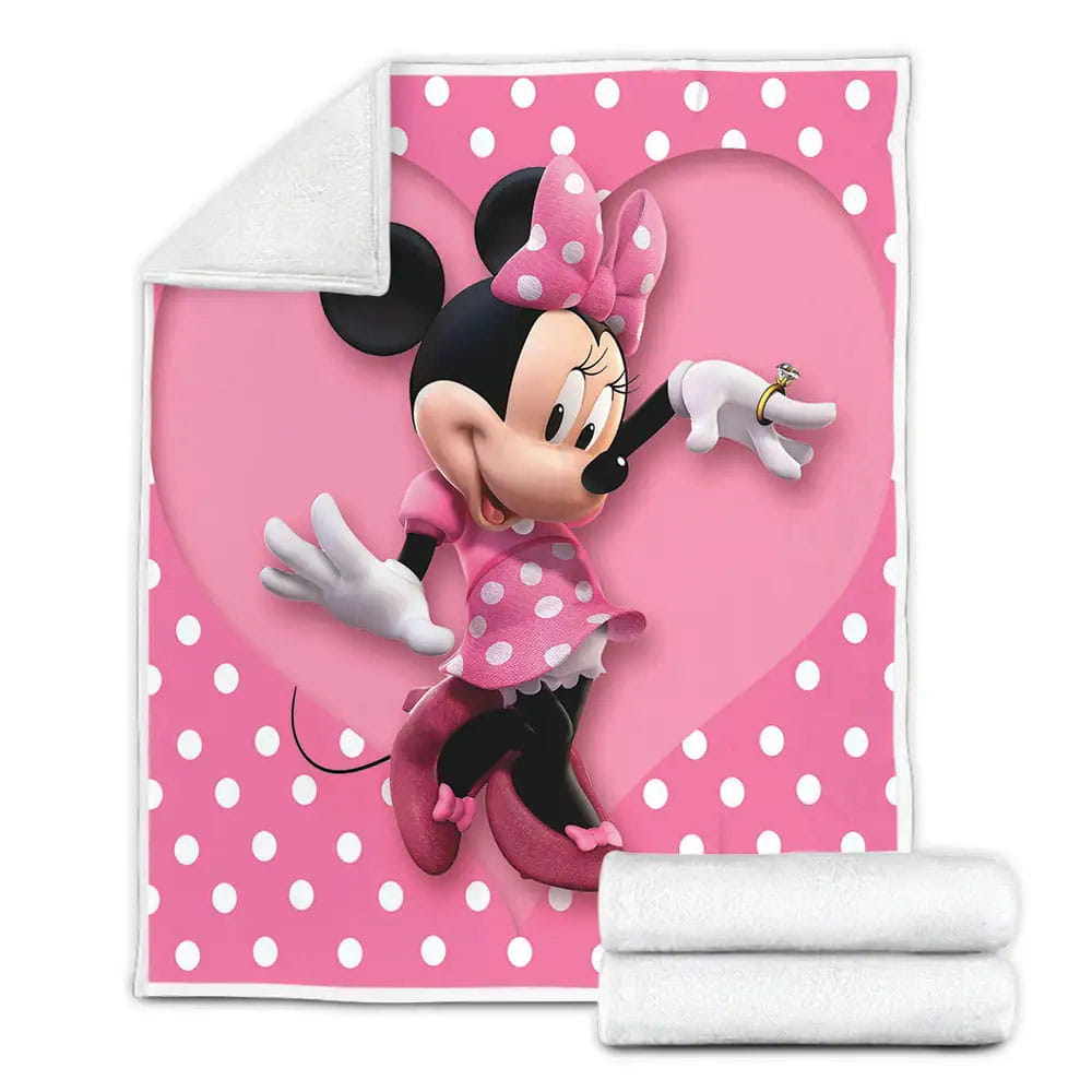 Mickey Minnie Mouse Fleece Blanket Perfect 