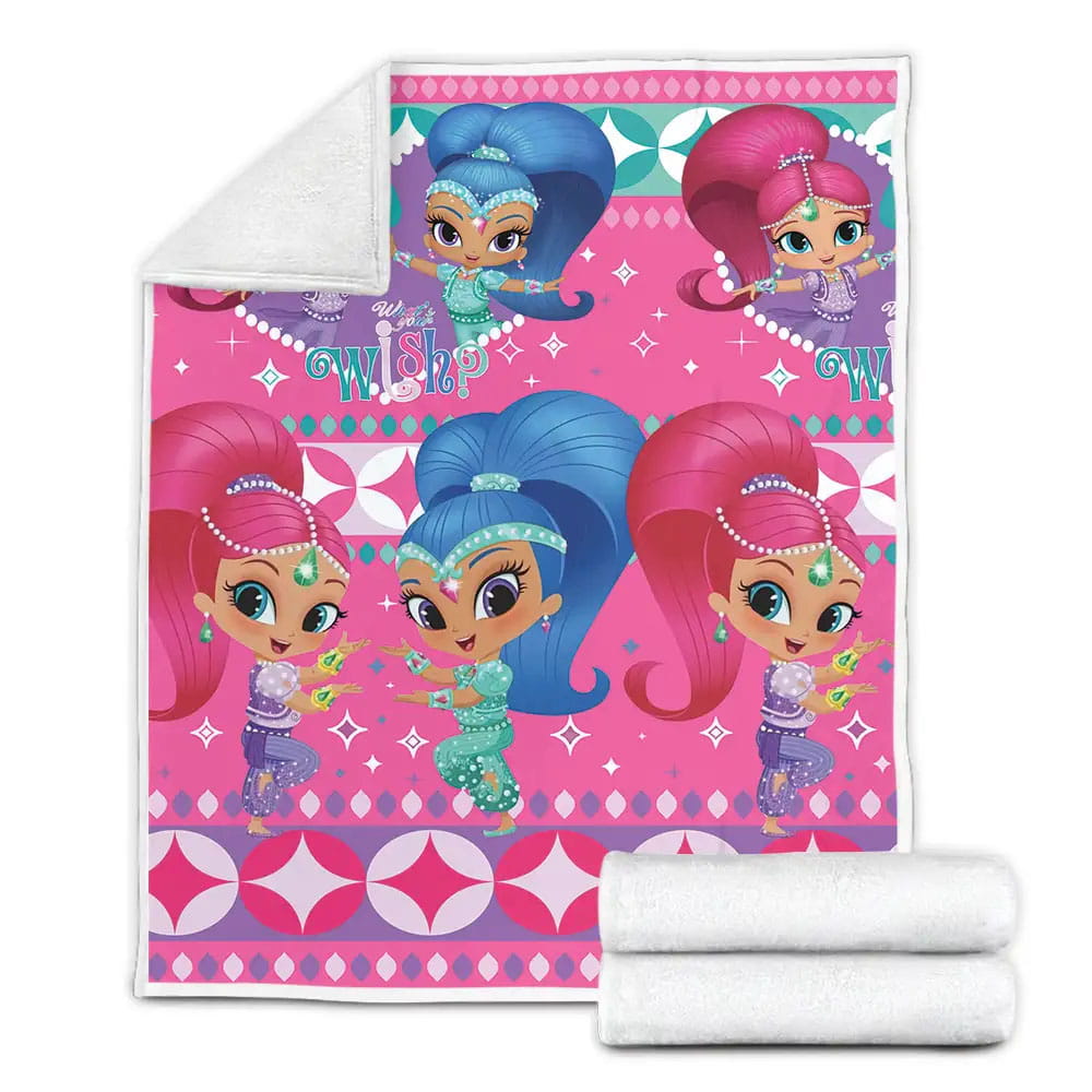 Shimmer And Shine Fleece Blanket Perfect 