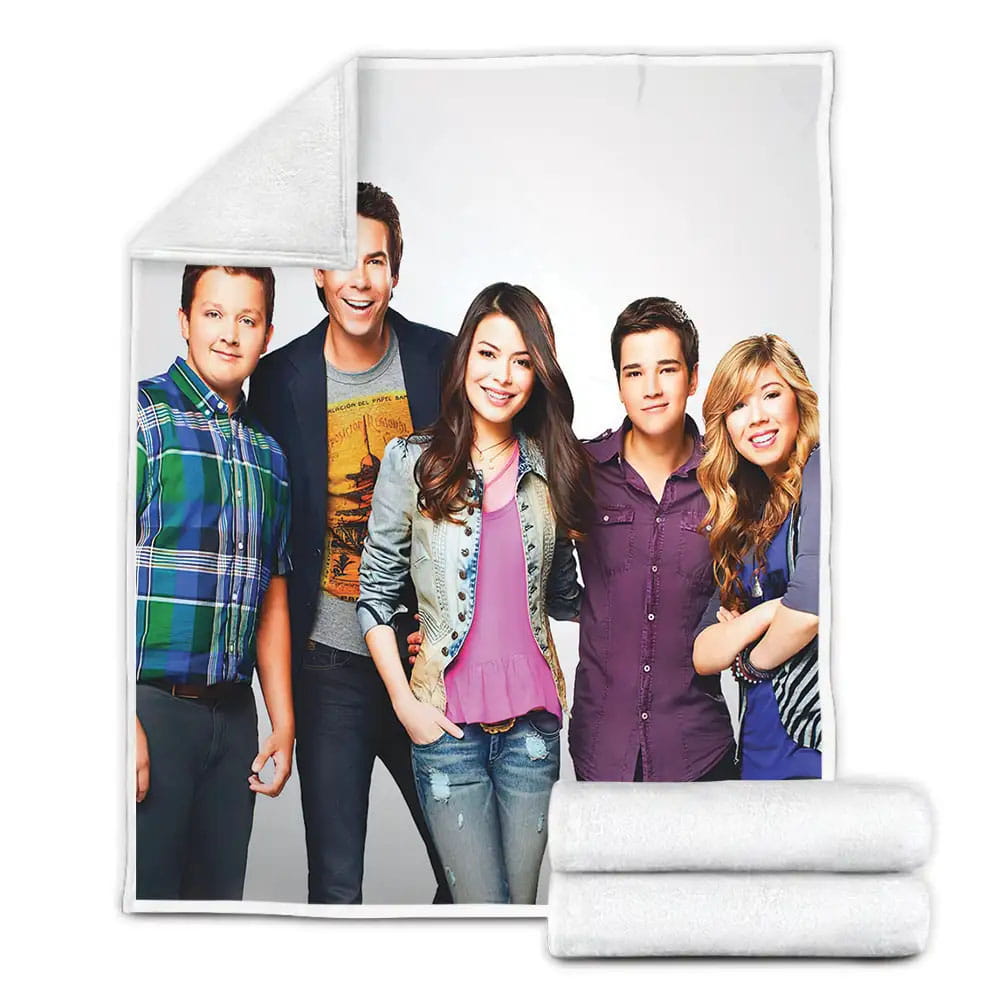 Icarly Movie Poster Fleece Blanket Perfect 